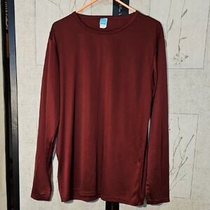 Red Long Sleeve Tee